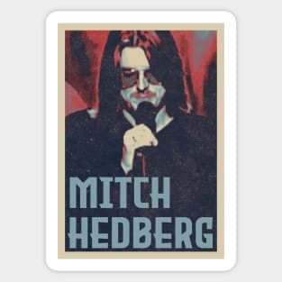 Mitch Hedberg -Remember- Fan Art Sticker